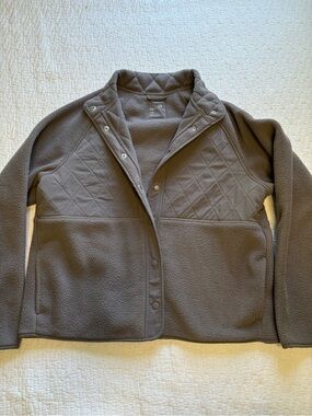 Gap Fleece Snap Jacket